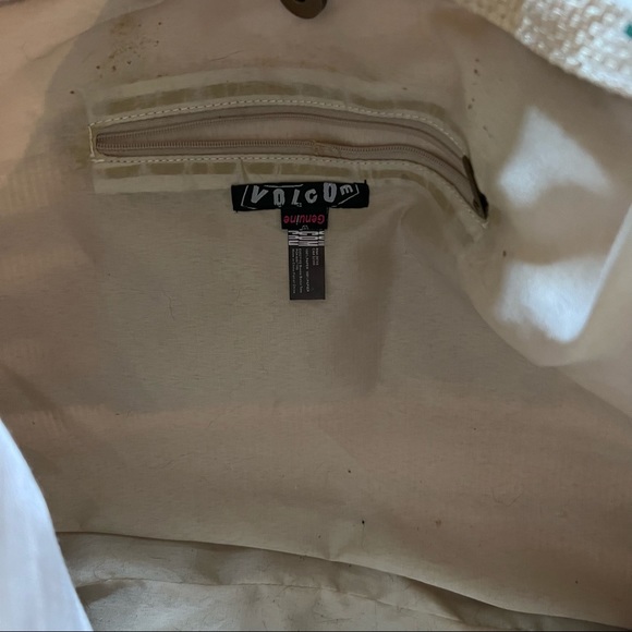 Volcom straw beach bag - Picture 6 of 7